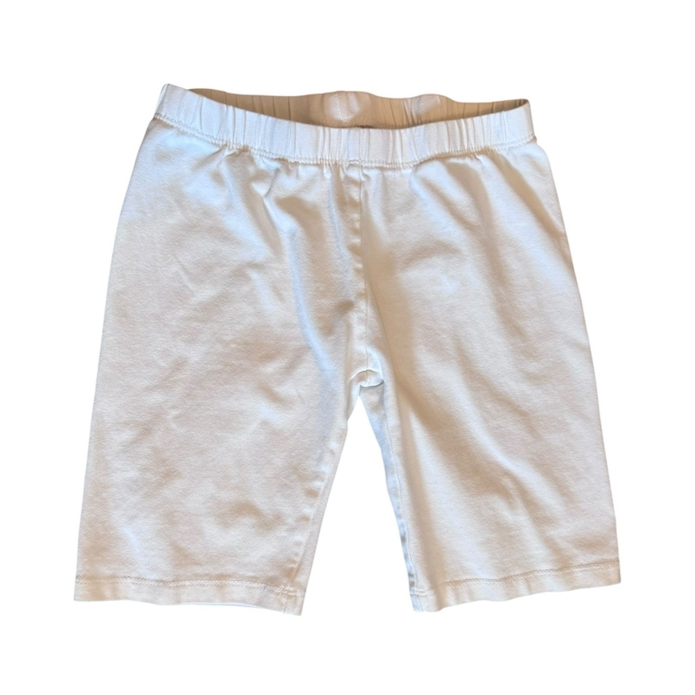 Girls Children’s Place 1989 white bike shorts size 7/8 M
